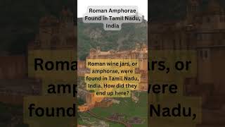 Roman Amphorae Found in Tamil Nadu India import export ancienthistory romania [upl. by Atiuqat390]