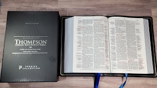 NIV Premier Collection Comfort Print Thompson Chain Reference Bible Review [upl. by Dodie]