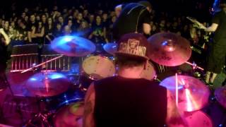 DECAPITATEDFlash BlackLive at CracowPoland 2013 Drum Cam [upl. by Hussein]