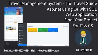 Travel Management System The Travel Guide  Final Year Project  Web Application [upl. by Cower424]