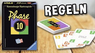 PHASE 10  BASIS und PLUS Kartenspiel  Spielregeln TV Spielanleitung  RAVENSBURGER SPIELE [upl. by Atsahs]