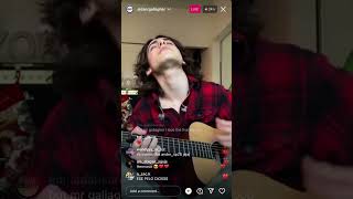 Aidan Gallagher singing  live [upl. by Leanahtan]