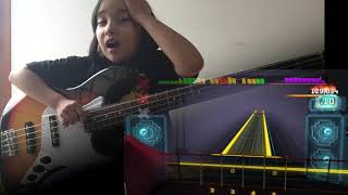 Kate Plays ROCKSMITH  yyz  Rush Bass  hard 91 [upl. by Imtiaz566]