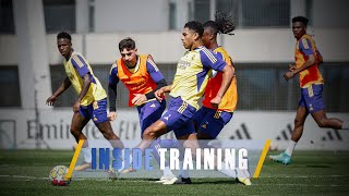 First training session of the week at Real Madrid City [upl. by Magena]