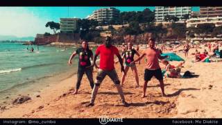 MO DIAKITE Runtown  Bend Down Pause ft Wizkid Zumba® fitness choreography [upl. by Aciraa]