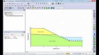 GeoStudio 2012 SLOPEW Tutorial [upl. by Roeser]