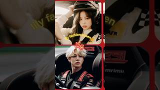 💜BTS vs BLACKPINK 🩷 BTS amp blackpink as a car racers 🏎️bts blackpink lilyfashionqueen [upl. by Anamuj]