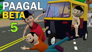 PAAGAL BETA 5  Jokes  CS Bisht Vines  Desi Comedy Video  School Classroom Jokes [upl. by Aniluap728]