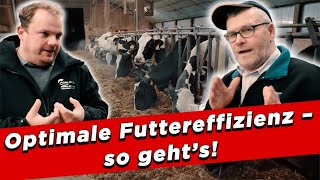 Optimale Futtereffizienz – so geht’s  My KuhTube Film 918 [upl. by Ahkos]