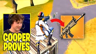 Cooper Proves He is the Best in Fortnite with SCAR [upl. by Bow]