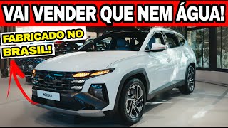 🚨 NOVO TUCSON 2025 BRASILEIRO O SUV MAIS BARATO QUE O COMPASS E COROLLA CROSS É UM LUXO [upl. by Concoff606]