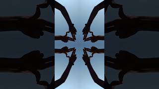 Kaleidoscope effect fingerdance dance fingerdancer kaleidoscope shorts youtubeshorts [upl. by Relyks]