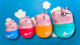 PEPPA PIG Nesting Dolls and More Toys Compilation [upl. by Assenyl180]