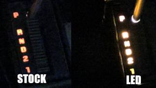 GoWesty Stock Lights vs LED Lights for Vanagon Automatic Shifter [upl. by Alfonso]