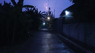 Thunder Rain on tin roof amp Water Create Perfect Storm Sounds for Sleeping [upl. by Attenhoj]