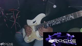 Eagles  Hotel california Guitar solo Cover By gabriel Roque [upl. by Darline490]