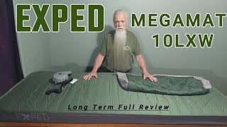 EXPED MEGAMAT 10 LXW SLEEPING MAT REVIEW  LONG TERM [upl. by Inavoig]