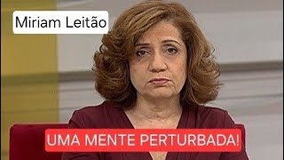 GLOBO Jornalista MIRIAM LEITÃO fazendo e passando vergonha outra vez [upl. by Oicnanev]