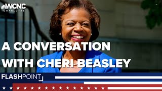 US Senate candidate Cheri Beasley on abortion No room for Budd in that decision [upl. by Robinett170]