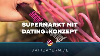 Keine Lust aufs SingleDasein Supermarkt aus Franken mit DatingKonzept [upl. by Rolandson890]