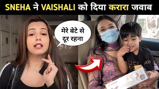 SNEHA SACHDEVA angry REPLY to VAISHALI 😳  Hriday meet with his new mom  Paras Thakral Vlogs [upl. by Latif]