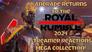 Andrade Returns Streamers React MEGA collection [upl. by Essirehc]