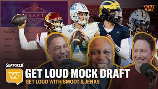 Mock Draft with London Fletcher  Get Loud  Washington Commanders [upl. by Bergeron]