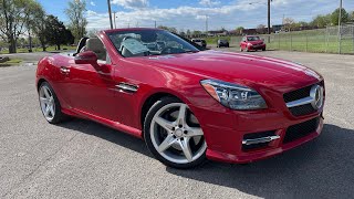 2014 MercedesBenz SLK 350 Convertible POV Test Drive amp Review NBCRMAGCOM [upl. by Saretta]