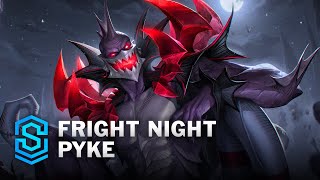 Fright Night Pyke Skin Spotlight  League of Legends [upl. by Solley]