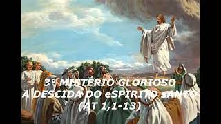 SANTO TERÇO  MISTÉRIOS GLORIOSOS  DOMINGO  25082024 [upl. by Ahsinej750]