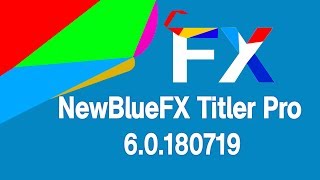 NewBlueFX Titler Pro 60 YouTube Intro Tutorial Part 1 [upl. by Angelico]