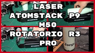 Láser Atonstack P9 M50 Rotatorio R3 PRO 4K [upl. by Romain]