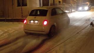 Fiat 500 snow problems [upl. by Web33]