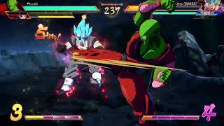 DBFZ Tournament of MITE Grand Final Hype Moment SUPER SICK STYLE Piccolo combos [upl. by Eelac]