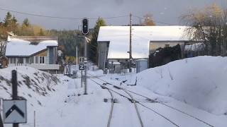 Ligne des Hirondelles SNCF Ligne 878 Morez Andelot [upl. by Oznola]