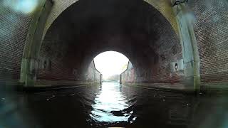 Indoor rowing scenery  Naarden NL fortress moat [upl. by Shannan]