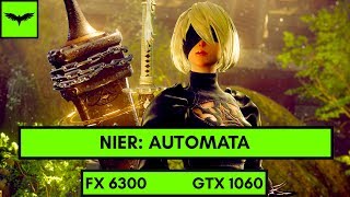 NieR Automata  FX6300  GTX 1060 3GB [upl. by Trebleht]