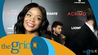 Actress Ajiona Alexus speaks on the significance of her role in the film quotACRIMONYquot [upl. by Hilly]