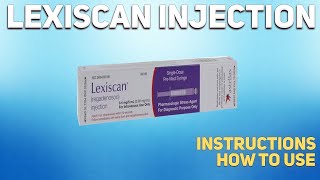 Lexiscan injection how to use Uses Dosage Side Effects Contraindications [upl. by Blossom811]