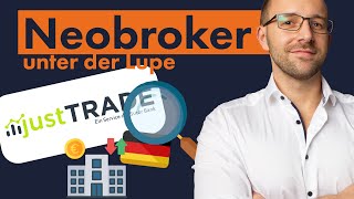 Neobroker justTrade  Konkurrenz für Scalable und Trade Republic [upl. by Adrian]