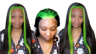 Fall ready synthetic lace frontal wig install  tiktok shop wig edition [upl. by Nodaj]