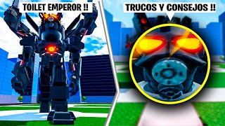 Cómo Conseguir TOILET EMPEROR y NUEVOS BOSES  TRUCOS Roblox Skibidi Toilet Super Toilet Brawl [upl. by Hiasi400]