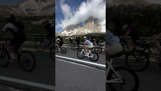 SELLARONDA sellaronda bikedaydolomites roadcycling cyclingvideos [upl. by Dlonyar]