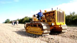 Caterpillar D7 Subsoiling at Little Casterton [upl. by Yrnehnhoj]