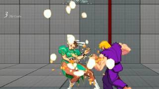 EVO Moment 37 recreated in MUGEN Engine [upl. by Hajan]