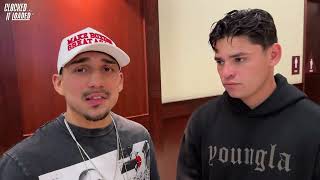 Teofimo Lopez and Ryan Garcia on WBC Suspension Potential Fight in the Future [upl. by Eamanna]