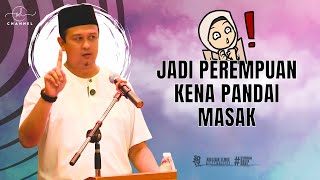 SYAMSUL DEBAT  JADI PEREMPUAN KENA PANDAI MASAK [upl. by Hewitt156]