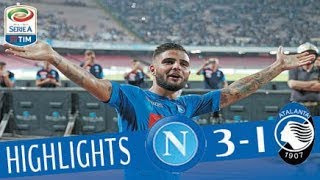 Napoli  Atalanta  31  Highlights  Giornata 2  Serie A TIM 201718 [upl. by Tychon]