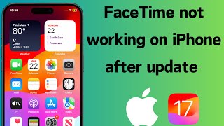 How to Fix FaceTime Not Working Issue On iPhone After iOS 175 Update  2024 [upl. by Leuams]