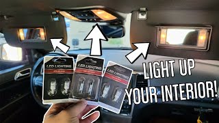 FULL INTERIOR LED UPGRADE in 7 MINS Jeep Grand Cherokee WK2 [upl. by Iona741]